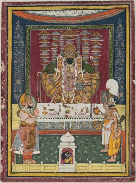 A Glimpse into Indian Courtly Devotion: Udaipur, 1834
