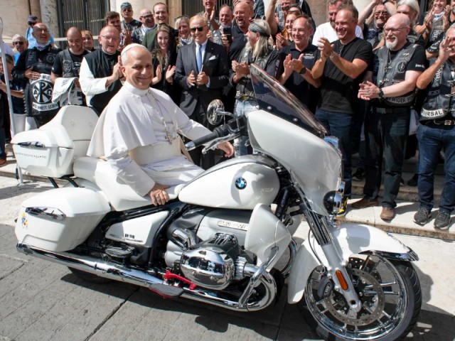 A Modern Relic: The Pope's Motorcycle