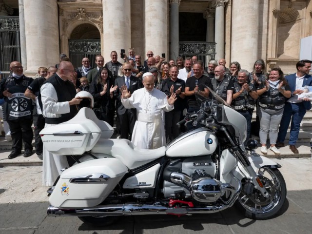 A Modern Relic: The Pope's Motorcycle