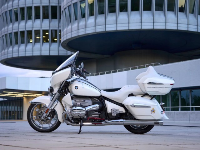 A Modern Relic: The Pope's Motorcycle