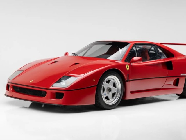 The F40 That Never Was: A Time Capsule Sells in Monterey
